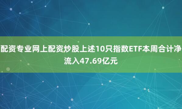 配资专业网上配资炒股上述10只指数ETF本周合计净流入47.69亿元